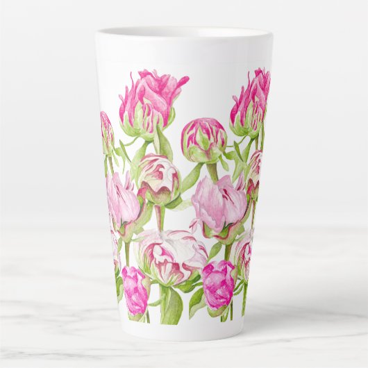 Hoop op een Mok met grote latte (Voorkant)