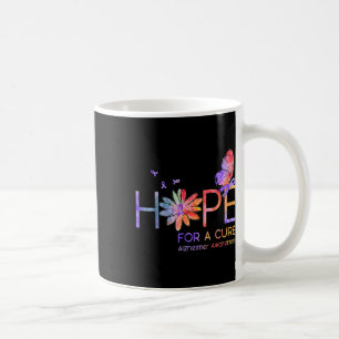 Hoop op een remedie Heimerheimer Awareness Flower Koffiemok