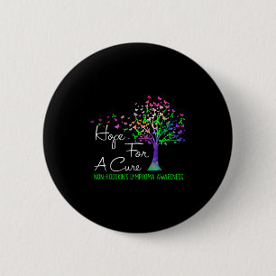 Hoop op een remedie Non-Hodgkins Lymfoom Awareness Ronde Button 5,7 Cm