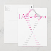 Hoop op een remedie voor borstkanker briefkaart (Voorkant / Achterkant)