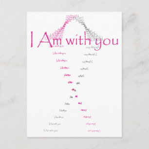 Hoop op een remedie voor borstkanker briefkaart