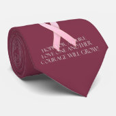 Hoop op een Stropdas voor het bewust maken van bor (Opgerold)