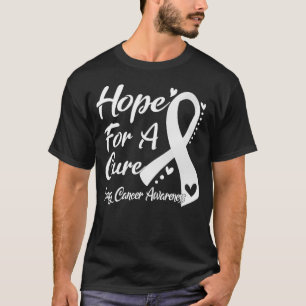 Hoop op een zuiver kankerbewustzijn t-shirt