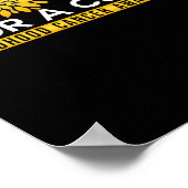 Hoop op een zuiver kinderkankerbewustzijn poster (Hoek)