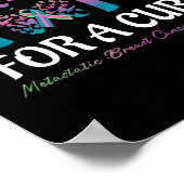 Hoop op een zuivere Butterfly gemetastaseerde bors Poster (Hoek)