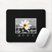 hoop op floral mousepad muismat (Met muis)
