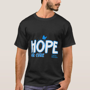 Hoop op genezing van diabetes bewustzijn t-shirt