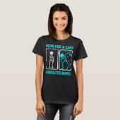 Hoop op genezing van INTERSTITIËLE CYSTITIS BEWUST T-shirt (Voorkant volledig)
