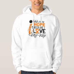 Hoop op mijn vrouw multiple sclerose MS Hoodie