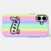 Hoop op regenboog Case-Mate iPhone case (Achterkant (horizontaal))