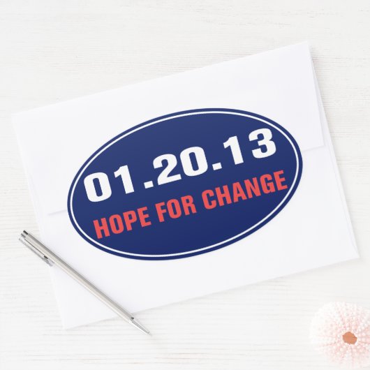 Hoop op verandering Sticker (Envelop)