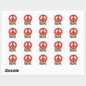 Hoop op vrede - Sticker (Vel)
