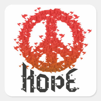 Hoop op vrede - Sticker