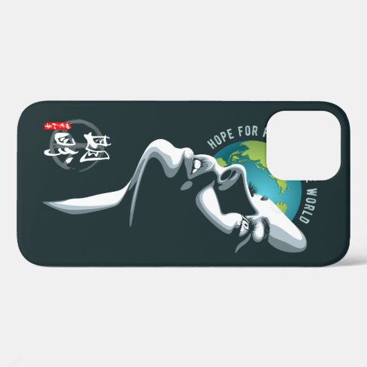 Hoop op wereldvrede | Case-Mate iPhone case (Achterkant (horizontaal))