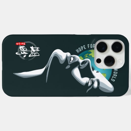 Hoop op wereldvrede | Case-Mate iPhone case (Achterkant (horizontaal))