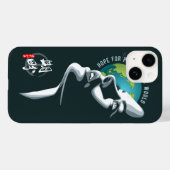 Hoop op wereldvrede | Case-Mate iPhone case (Achterkant (horizontaal))