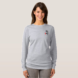 Hoop op wereldvrede | Dames lange mouw T-shirt