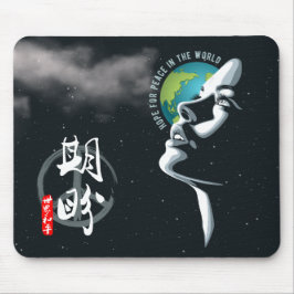 Hoop op wereldvrede | muismat