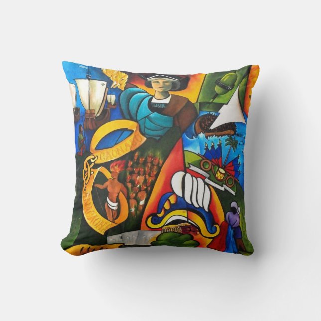 Hoop op zonsopgang 2007 kussen (Voorkant)