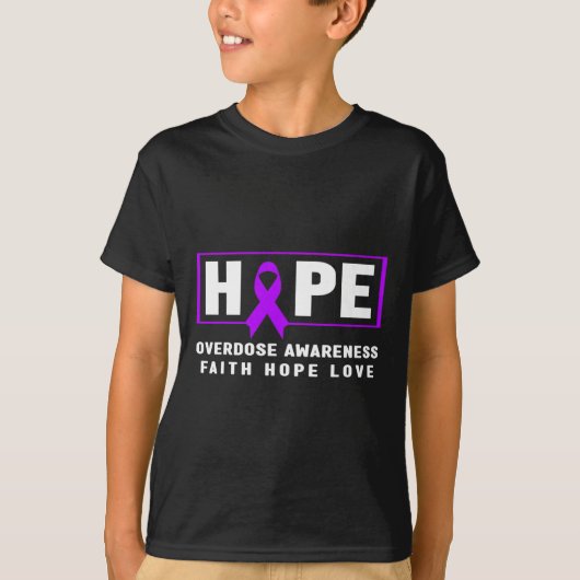 Hoop Overdosis Bewustzijn T-shirt (Voorkant)