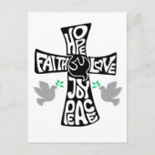 Hoop Paastijd Briefkaart (Voorkant)