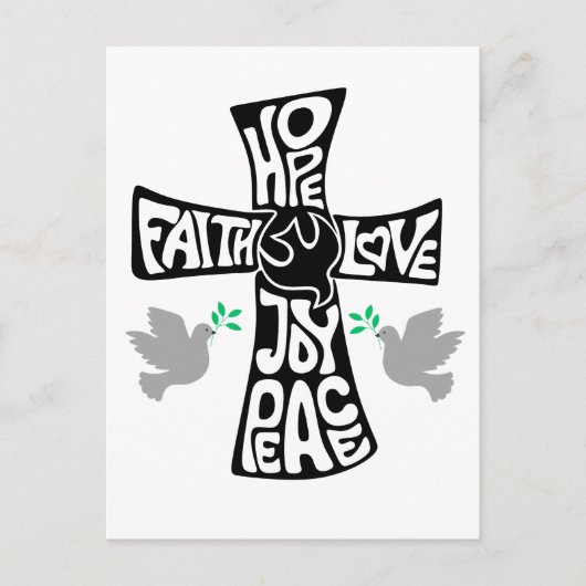 Hoop Pasen Seizoen Briefkaart (Voorkant)