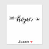 Hoop Pijl Sticker (Vel)