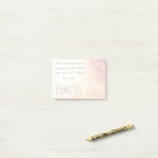 Hoop Post-it® Notes (Op bureau)