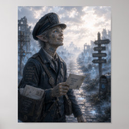 Hoop / Postbode / Eindeloze Weg Poster