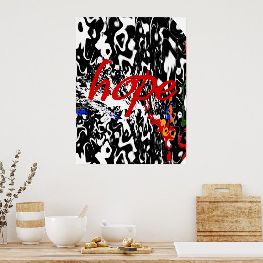 hoop poster (Keuken)