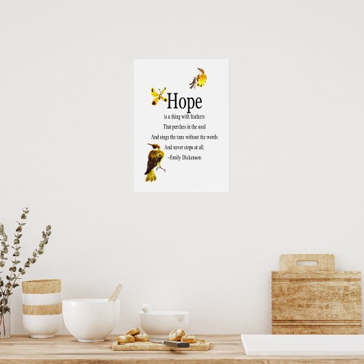 Hoop Poster (Keuken)