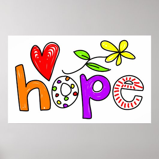 Hoop Poster (Voorkant)