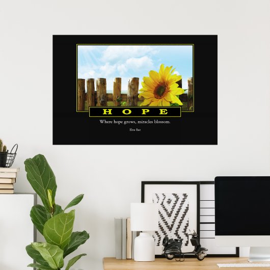 Hoop Poster: Elna Rae Poster (Thuiskantoor)