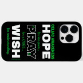 Hoop Pray Wish.. Celiac Case-Mate iPhone Case (Achterkant (horizontaal))