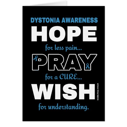 Hoop Pray Wish.. Dystonia (Voorkant)