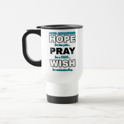 Hoop Pray Wish.. POTS Reisbeker (Links)