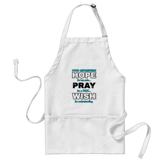 Hoop Pray Wish.. POTS Standaard Schort (Voorkant)
