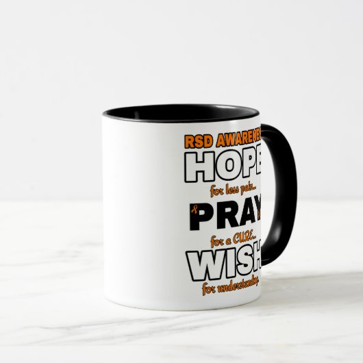 Hoop Pray Wish...RSD Mok (Voorkant rechts)
