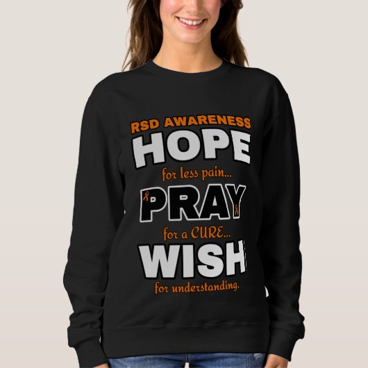Hoop Pray Wish...RSD Trui (Voorkant)