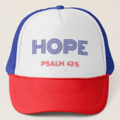 Hoop Psalm 42v5 Trucker Hat Trucker Pet (Voorkant)