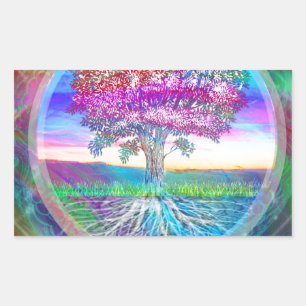 Hoop Rechthoekige Sticker