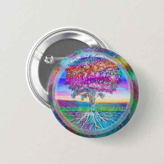 Hoop Ronde Button 5,7 Cm (Voorkant /achterkant)