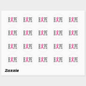 HOOP RONDE STICKER (Vel)