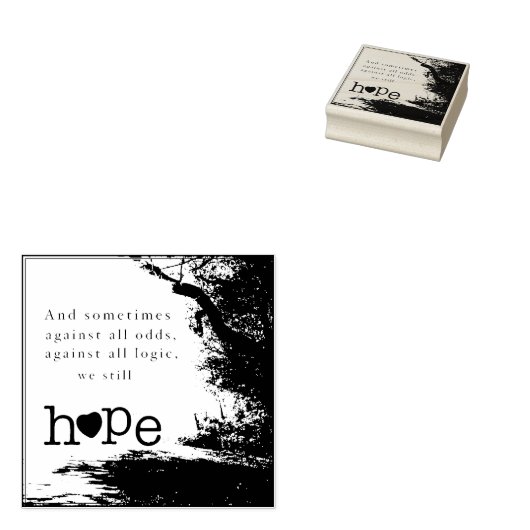 Hoop Rubberstempel (Gestempeld)