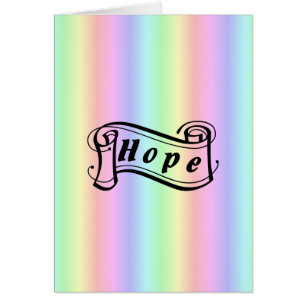 Hoop scroll op regenboog