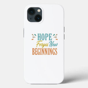 Hoop smeedt een nieuw begin iPhone 13 hoesje