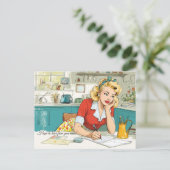 Hoop snel van je te horen! Briefkaart (Staand voorkant)