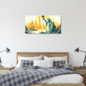 HOOP STAAT 2 CANVAS AFDRUK (Insitu (Slaapkamer))