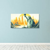 HOOP STAAT 2 CANVAS AFDRUK (Insitu (Houten vloer))