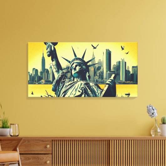 HOOP STAAT 3 CANVAS AFDRUK (Insitu (Woonkamer))